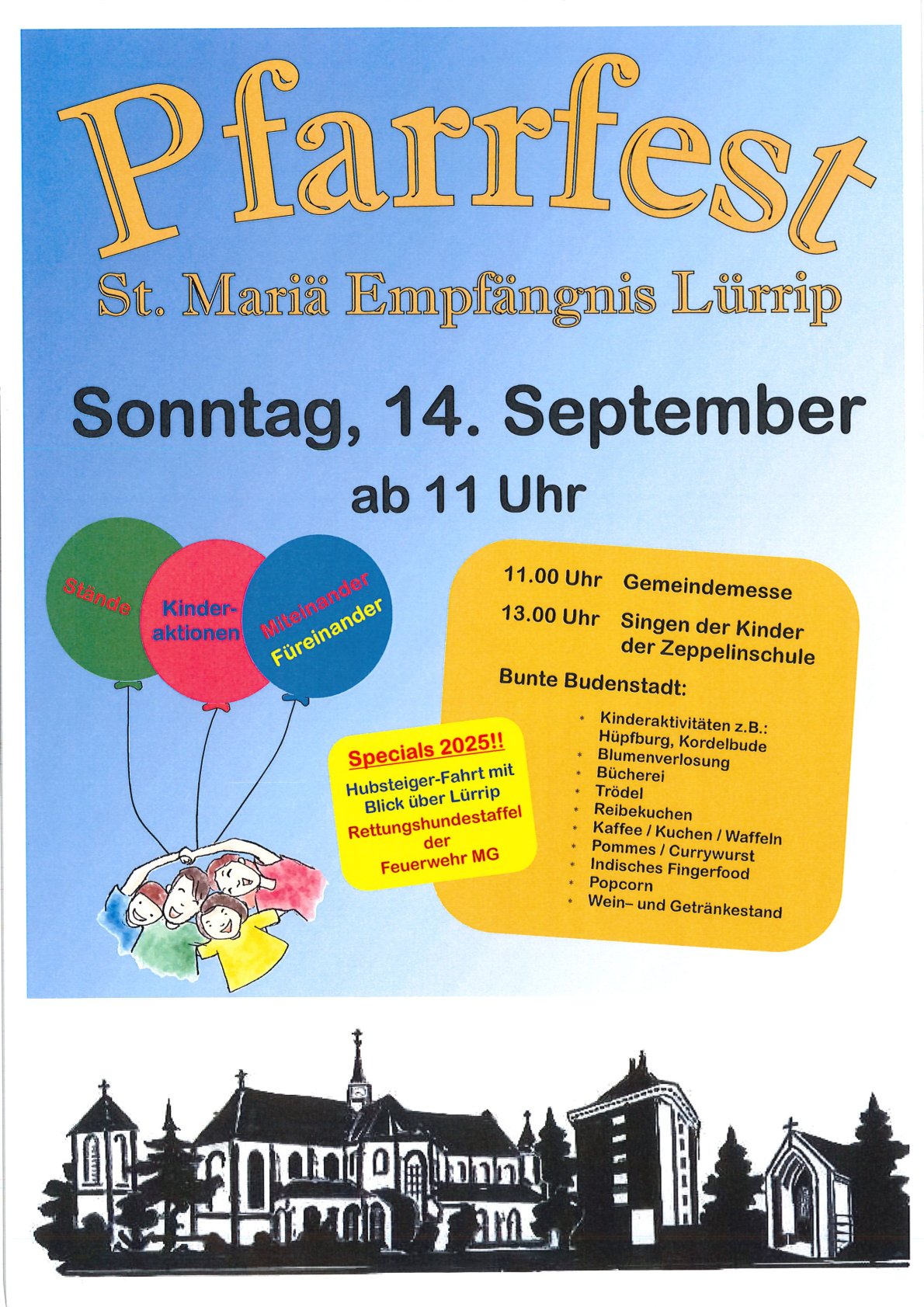 Pfarrfest Plakat 2025 (c) St.M.E.
