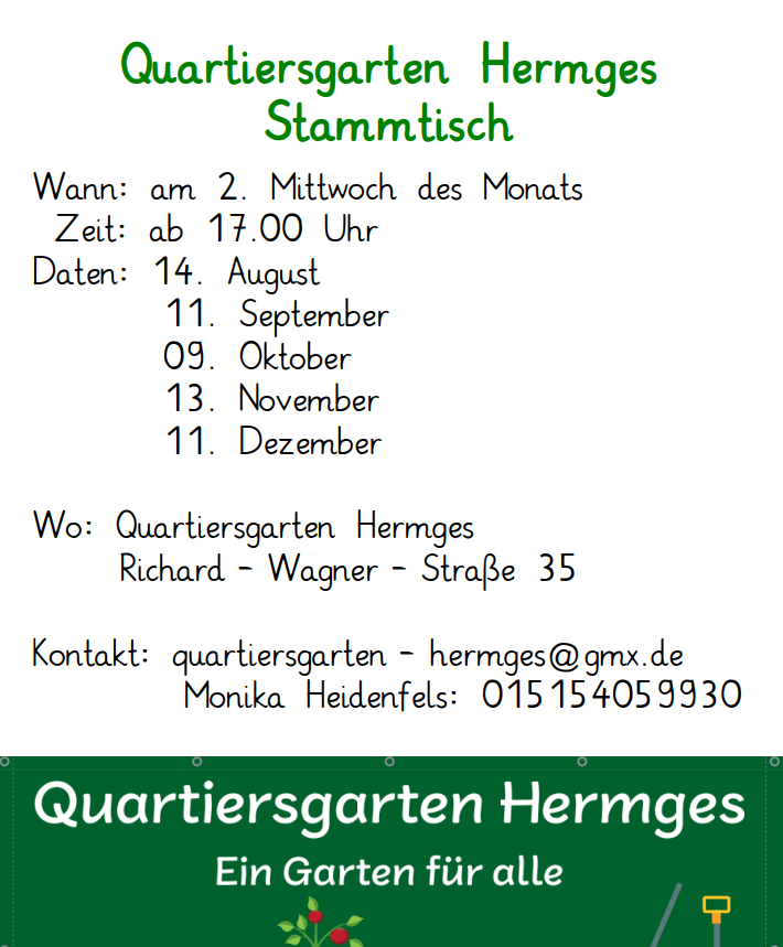 Plakat Stammtisch (c) T. Treinen